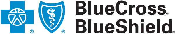 BlueCross BlueShield logo.